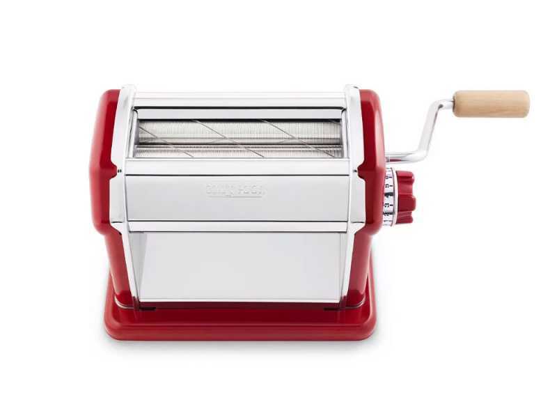 Imperia Gran Gourmet Rosso - Manual Stainless Steel Pasta Maker