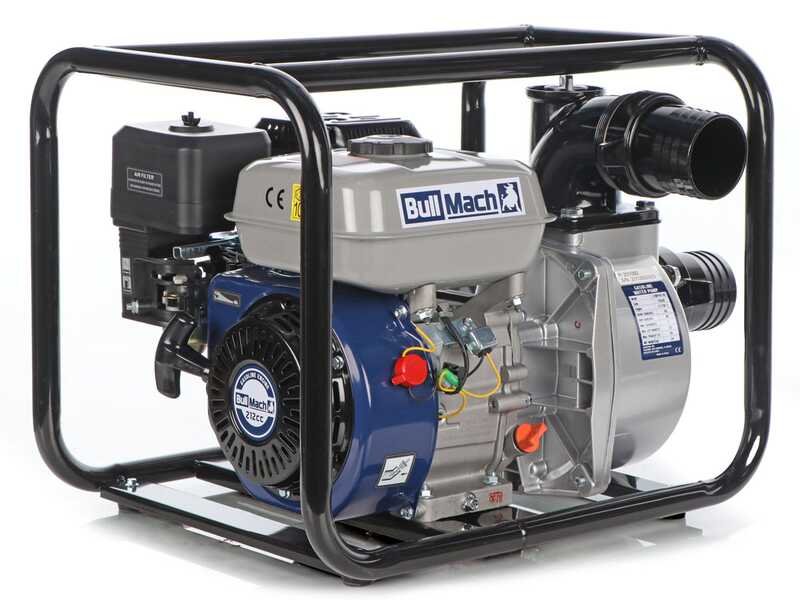 BullMach LYMPHIA 80 - Petrol Water Pump - with 80 mm Fittings