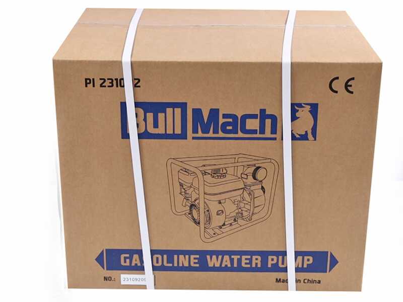 BullMach LYMPHIA 80 - Petrol Water Pump - with 80 mm Fittings
