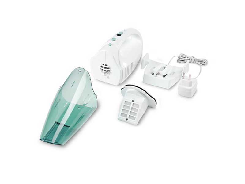 Girmi AP10 - Rechargeable Wet &amp; Dry Hand-held Vaccum- 4,8V Battery