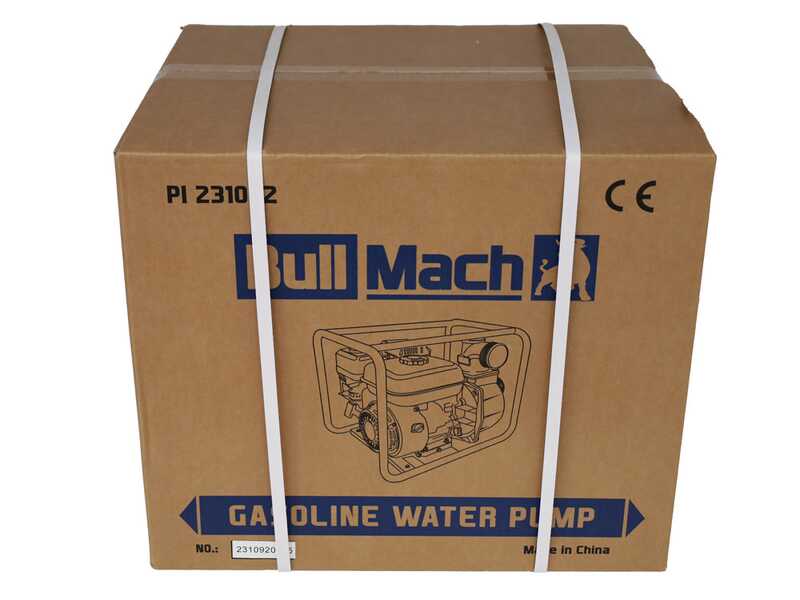 BullMach LYMPHIA 50 - Petrol Water Pump - with 50 mm Fittings