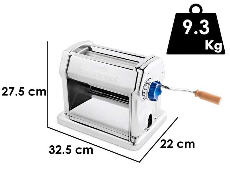 Imperia Restaurant Manuale Ruvida - Manual Stainless Steel Pasta Maker