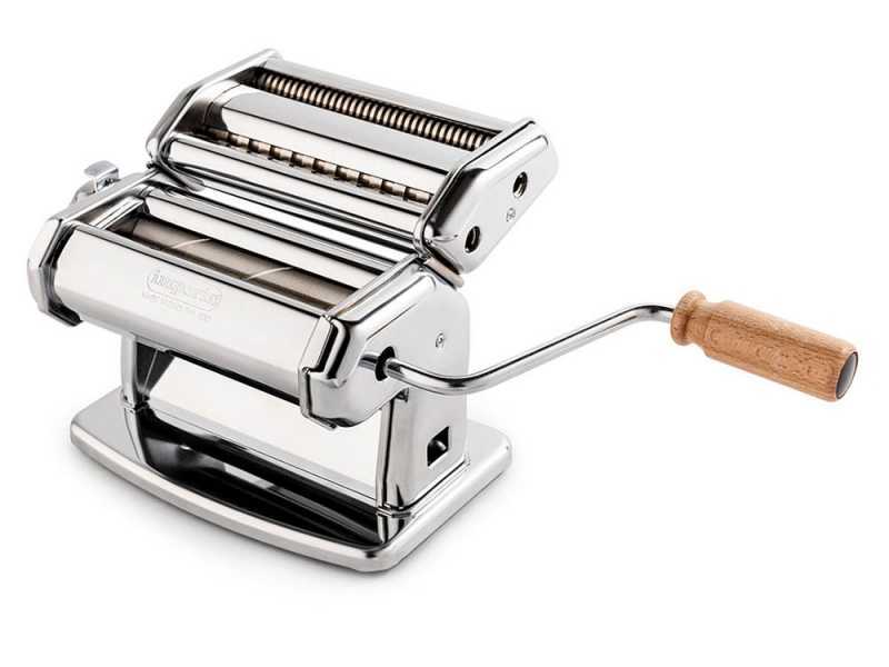Imperia iPasta T. 6,5/12 mm Ruvida - Manual Stainless Steel Pasta Maker