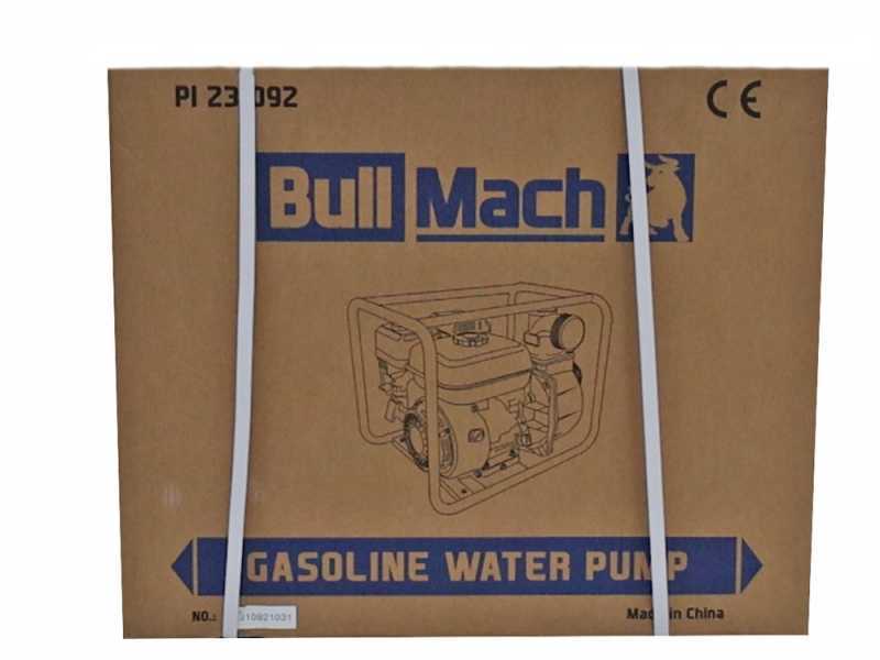 BullMach LYMPHIA 100 - Petrol Water Pump - with 100 mm Fittings