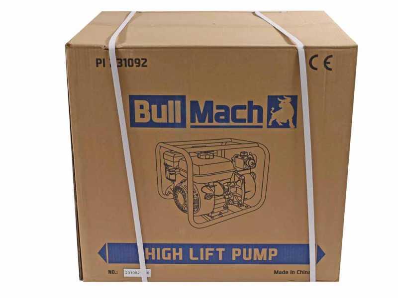 BullMach NAYLA 80 - Petrol Water Pump - High Head Lift - with 80 mm Fittings