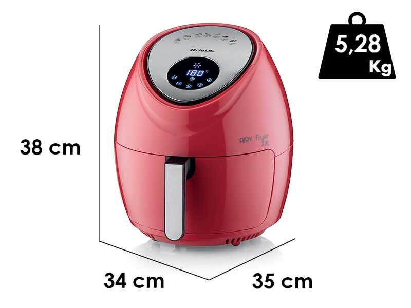 Ariete 4618/01 Airy Fryer XXL Red - Air Fryer