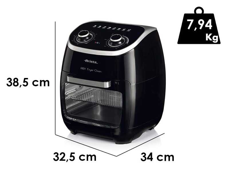 Ariete 4619 Airy Fryer Oven - Electric Oven - Air Fryer