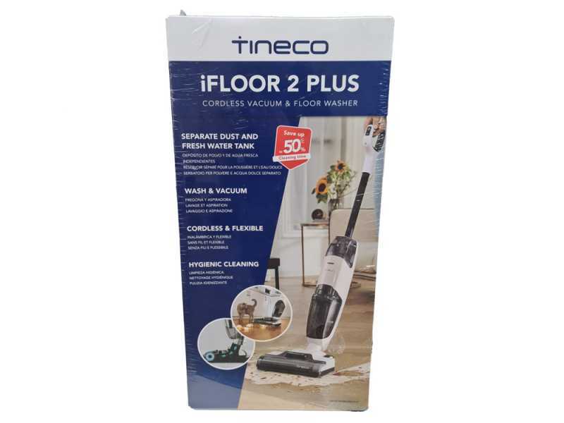 Tineco iFloor 2 Plus - Battery-powered Floor Washer - 3-n1: Washer, Dryer and Vacuum
