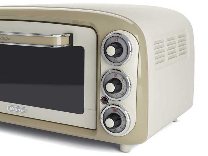 Ariete Vintage Beige - Static Electric Oven - 18L 1380W
