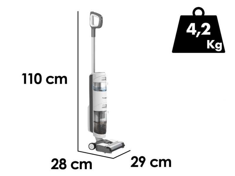 Tineco iFloor Breeze - Cordless floor washer - 3 in 1: wash, dry and vacuum