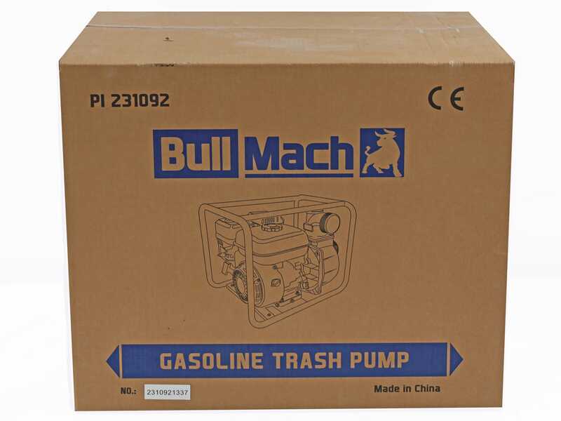 BullMach NERINA 50 - Petrol-driven dirty water motor pump - Fittings 50 mm