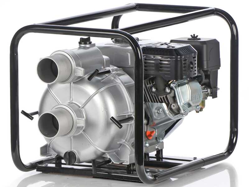 BullMach NERINA 80 - Petrol Water Pump - For Dirty Waters - with 80 Couplings