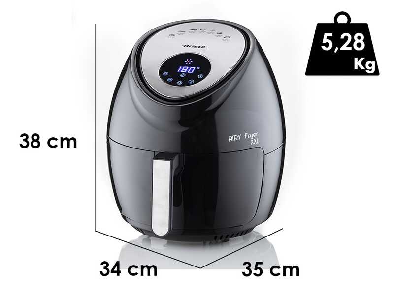 Ariete 4618/00 Airy Fryer XXL Black - Air fryer