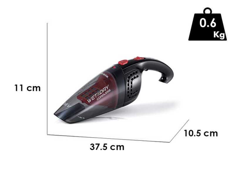 Ariete 2474 - Cordless Wet &amp; Dry Hand-held Vacuum - 3.6V - 1.2 Ah Battery