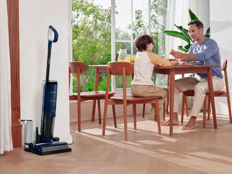 Tineco Floor One S6 Pet - Battery powered smart floor cleaner - 3 in 1: wash, dry and vacuum