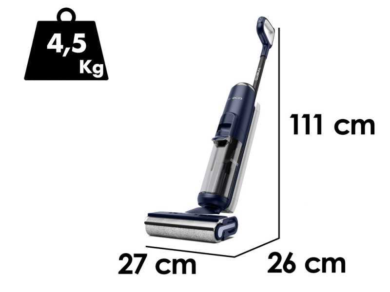 Tineco Floor One S6 Pet - Battery powered smart floor cleaner - 3 in 1: wash, dry and vacuum