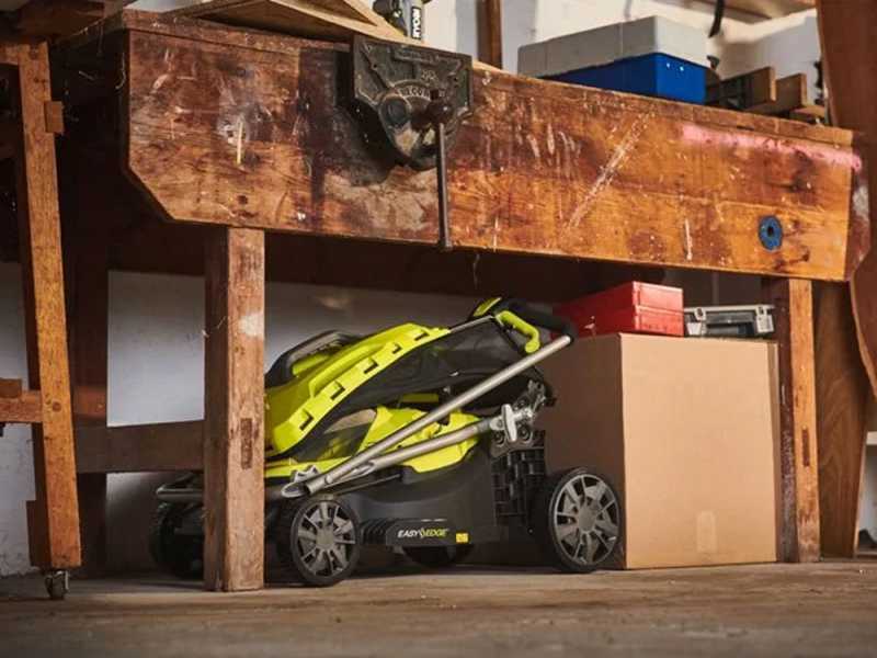 Ryobi RY18LMX37A-0 - 18V Battery-powered Lawn Mower - WITHOUT BATTERY AND CHARGER