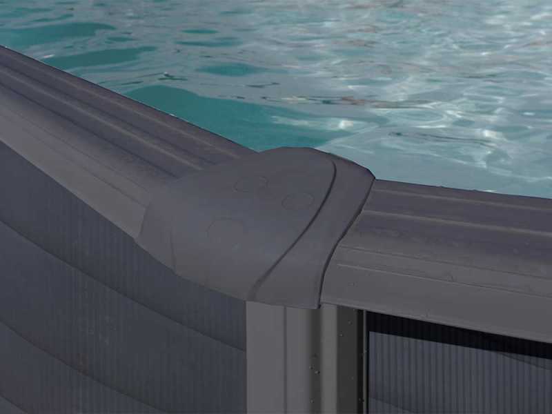 Gre Kea Round &Oslash;350 x 120 cm - Above-ground Steel Pool