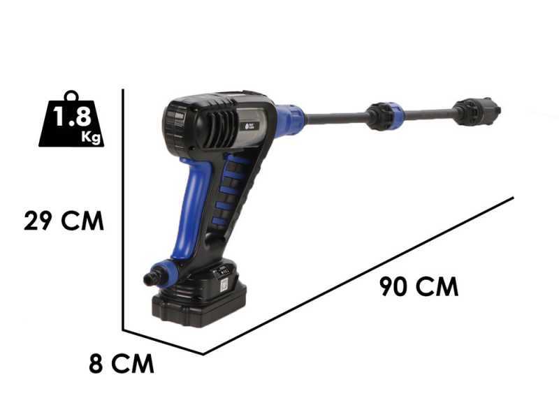 Annovi &amp; Reverberi AR BC 250 DSS - Battery powered pressure washer gun - 24 Bar - 18V 2.5Ah