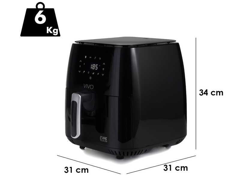 Classe VIVO Air Fryer 6.5 L - Digital Air Fryer