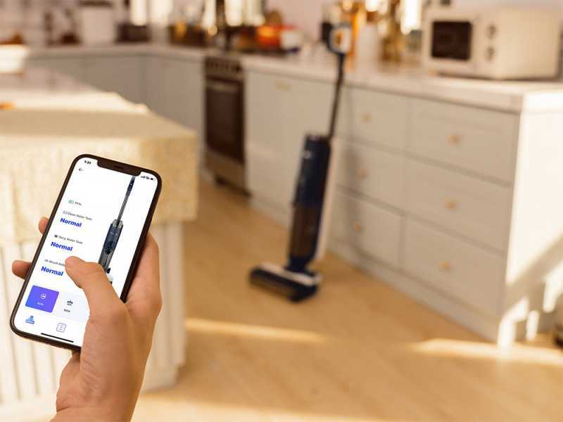 Tineco Floor One S7 Steam Plus - Steam Smart Floor Washer - 3 in 1: Wash, vacuum and steam