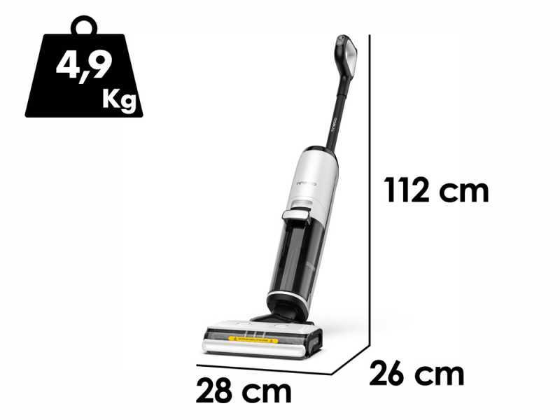 Tineco Floor One S7 Steam Plus - Steam Smart Floor Washer - 3 in 1: Wash, vacuum and steam