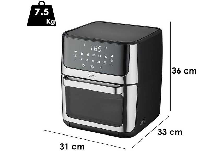 Classe VIVO Air Fryer 12 L - Digital Air Fryer
