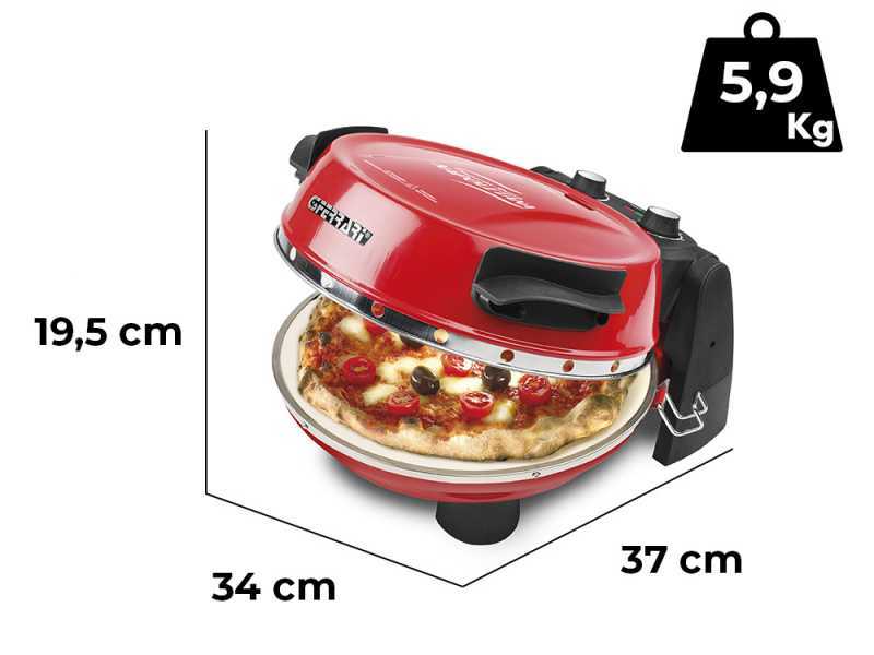 G3 Ferrari Pizzeria Snack Napoletana EVO Red - Electric Pizza Oven