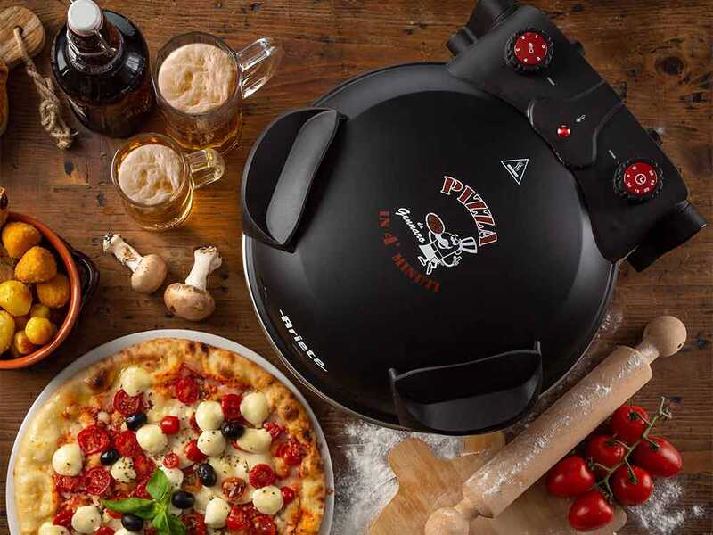 Ariete 0917 Black - Electric Pizza Oven - Baking Stone