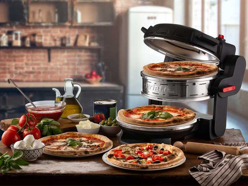 Ariete Pizzeria Nero 0927/01 - Electric Double Pizza Oven