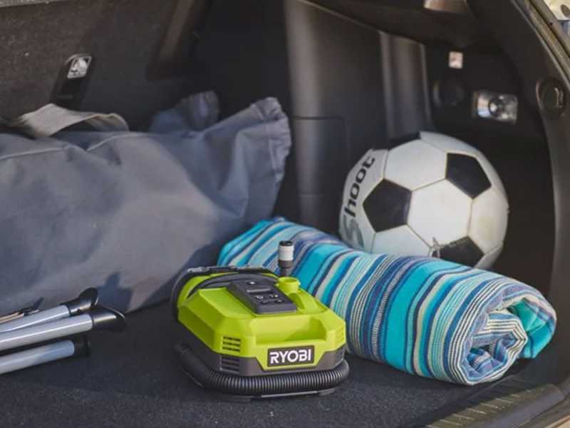 Ryobi RMI18-0 - Portable cordless compressor - 18V - WITHOUT BATTERY AND BATTERY CHARGER