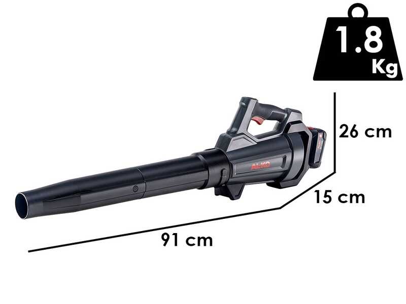 AL-KO LB 1860 - Battery-powered Leaf Blower - 18V/2,5Ah