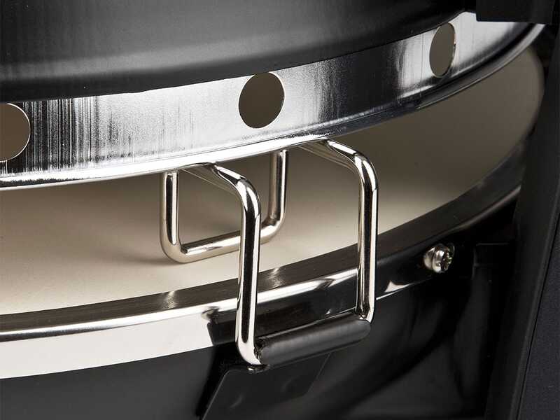 G3 Ferrari Pizzeria Snack Napoletana EVO Black - Electric Pizza Oven - Refractory Stone