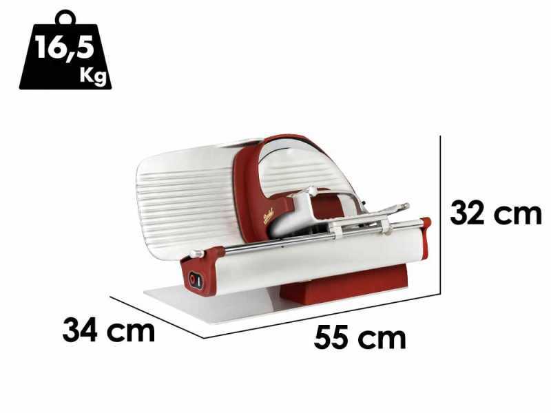 Berkel Home Line Plus 250 Matt Red - Slicer with 250 mm blade