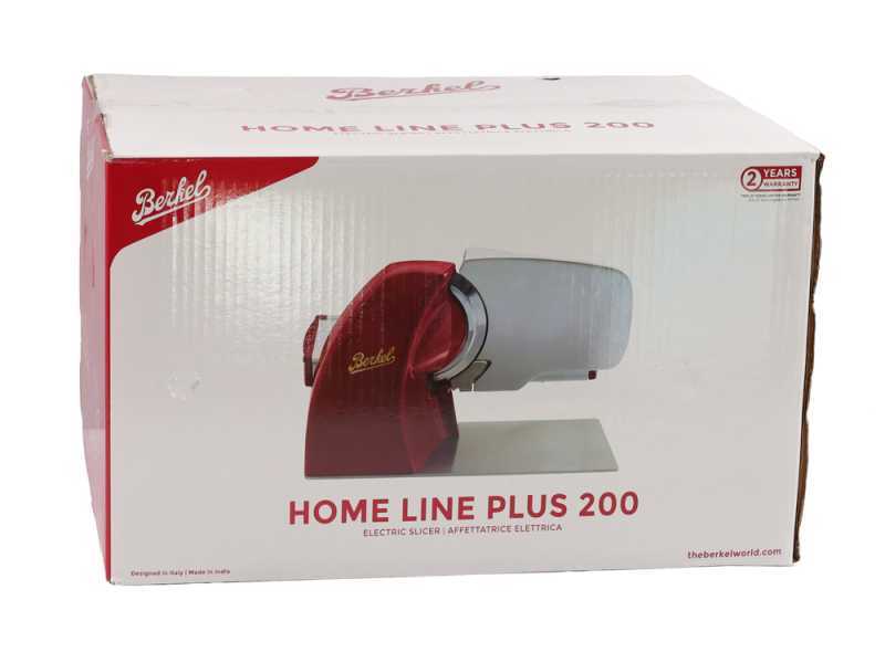 Berkel Home Line Plus 200 Matt Black - Slicer with blade 195 mm