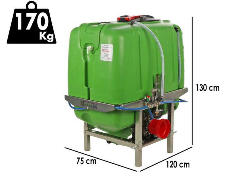 Sbaraglia Spray 600L - Tank unit for tractor spraying - AR713 pump