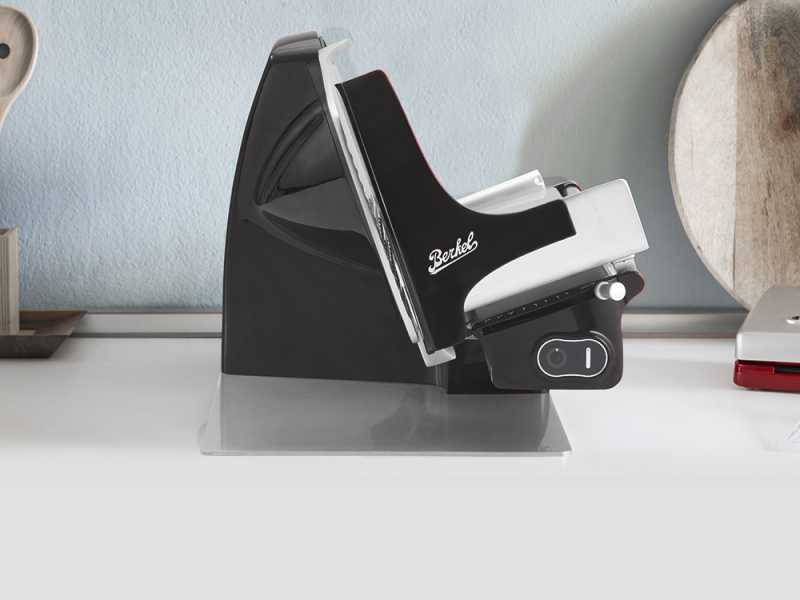 Berkel Home Line Plus 250 Matt Black - Slicer with 250 mm blade
