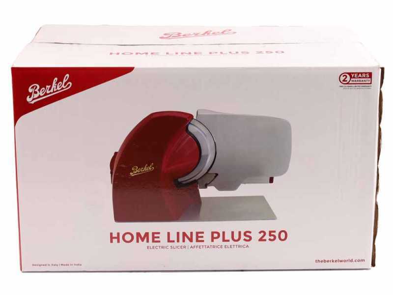Berkel Home Line Plus 250 Matt Black - Slicer with 250 mm blade