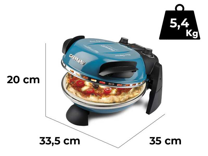 G3 Ferrari Delizia Blu - Electric Pizza Oven - Refractory Stone