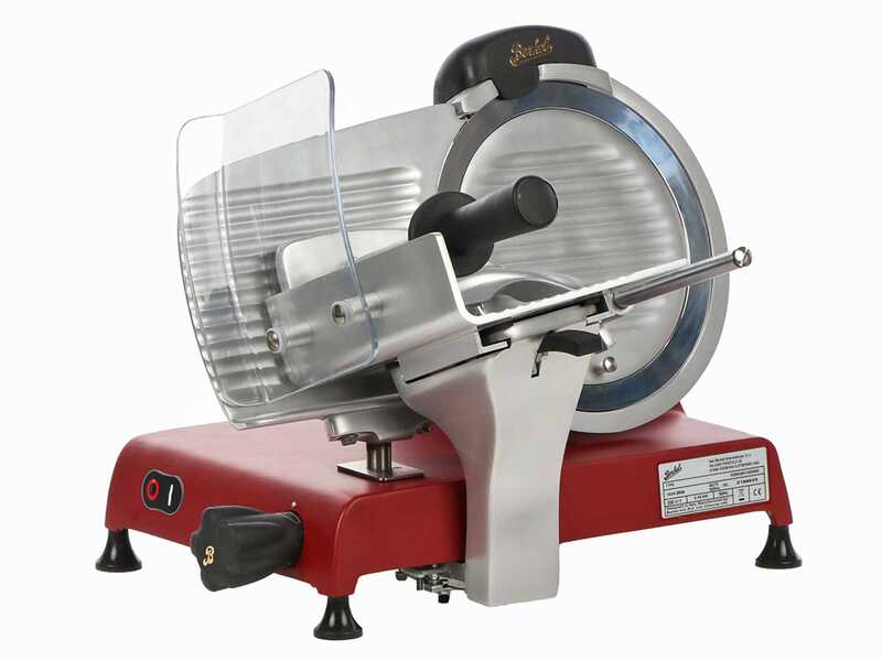 Berkel Red Line 250 Matt Red - Slicer with 250 mm steel blade