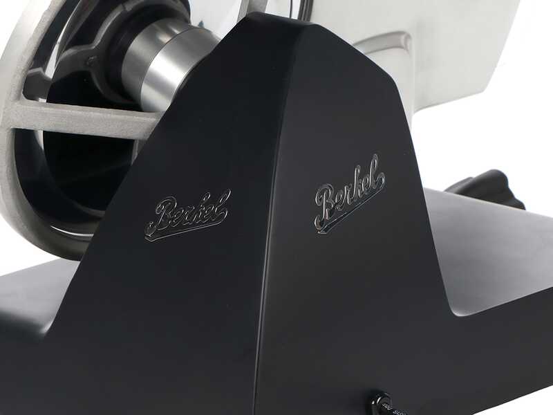 Berkel Red Line 250 Matt Black - Slicer with 250 mm steel blade