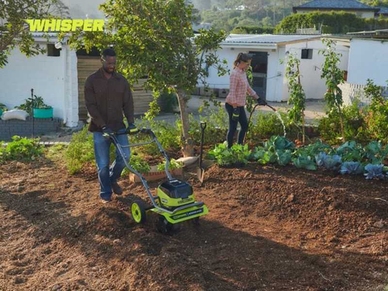 Ryobi RY36CVXA-0 - Battery-powered Wheeled Tiller - MAX POWER 36V - WITHOUT BATTERY AND CHARGER