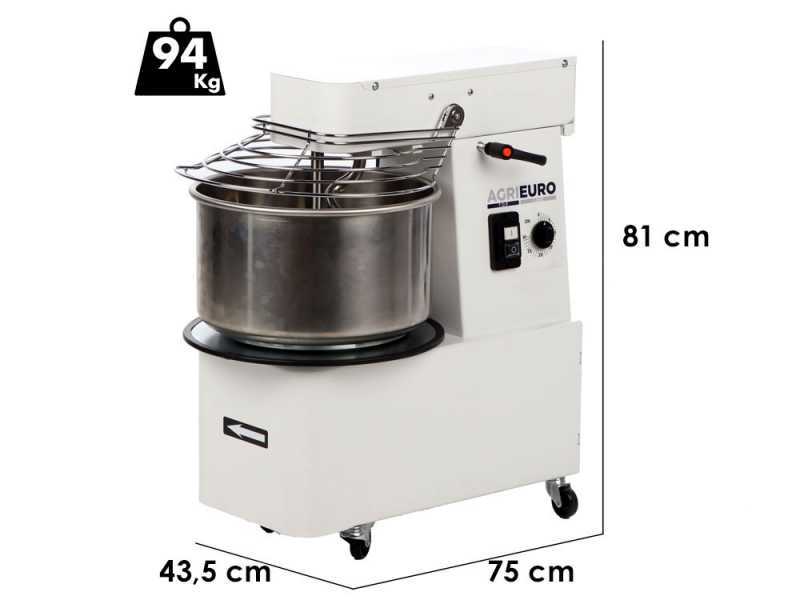 Mixer 3000 S Deluxe - Tilting spiral mixer - Capacity 24 kg