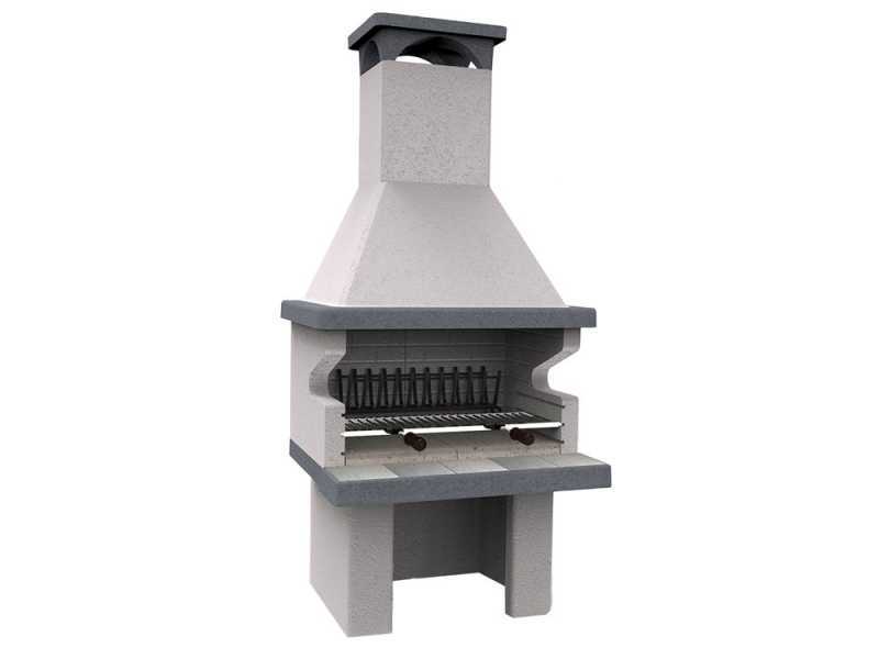 Edilmark Barbecue 201 - Outdoor wood and charcoal barbecue