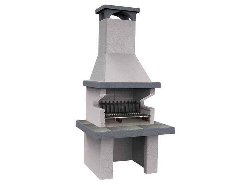 Edilmark Barbecue 70 - Outdoor wood and charcoal barbecue