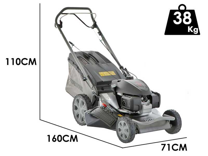 Marina Systems HR 54 SH Self-Propelled Lawn Mower - 4-in-1 - Honda GCVx170 Engine