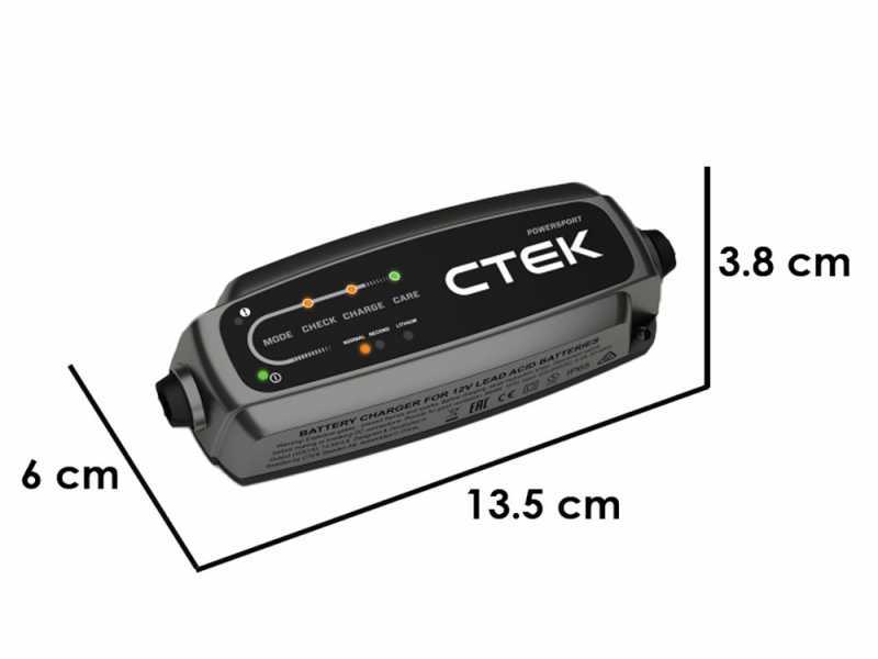 CTEK CT5 PowerSport - Automatic Charger Maintainer - 8 Stages - 12V 5A
