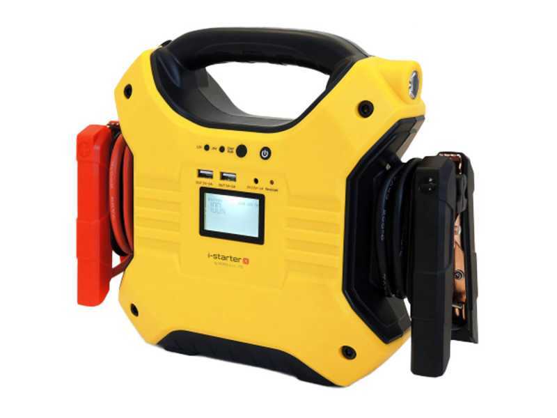 Intec I-Starter X - Emergency Starter, 12/24V - Battery-powered Portable - 1200 A Starting Current