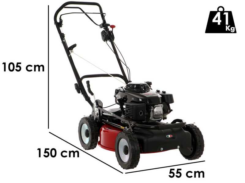 Marina Systems GRINDER 52 VH PRO Self-propelled Petrol Lawn Mower - Honda GXV 160 Engine