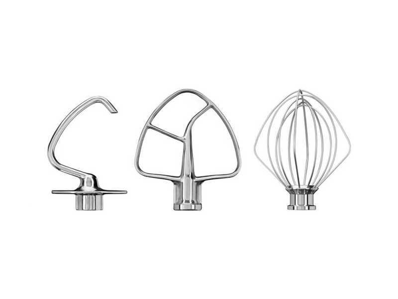 KitchenAid 5KSM5TH3PSS - Set of 3 stainless steel accessories